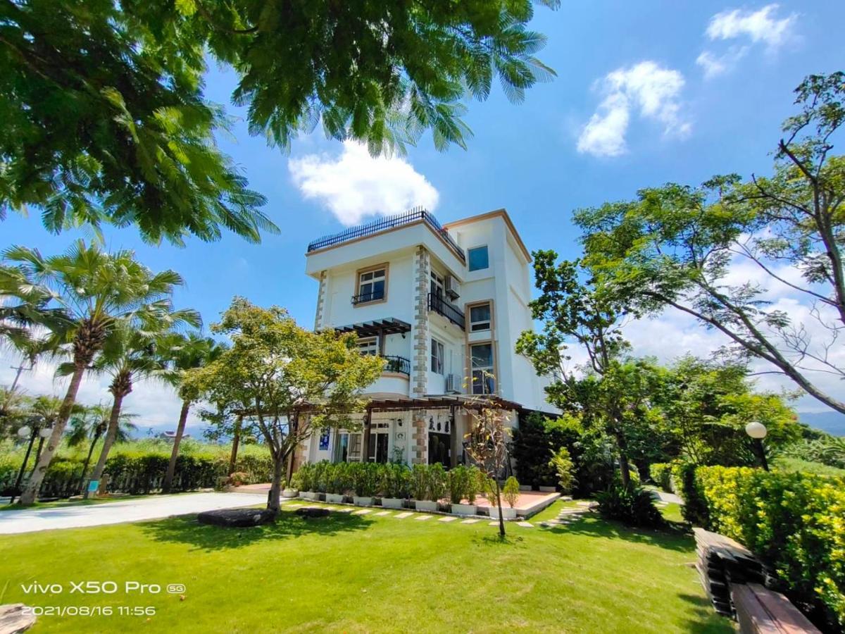 Ferienwohnung Fish House 宜蘭獨棟別墅 戲水池 生態diy 安農溪自行車 Dongshan  Exterior foto
