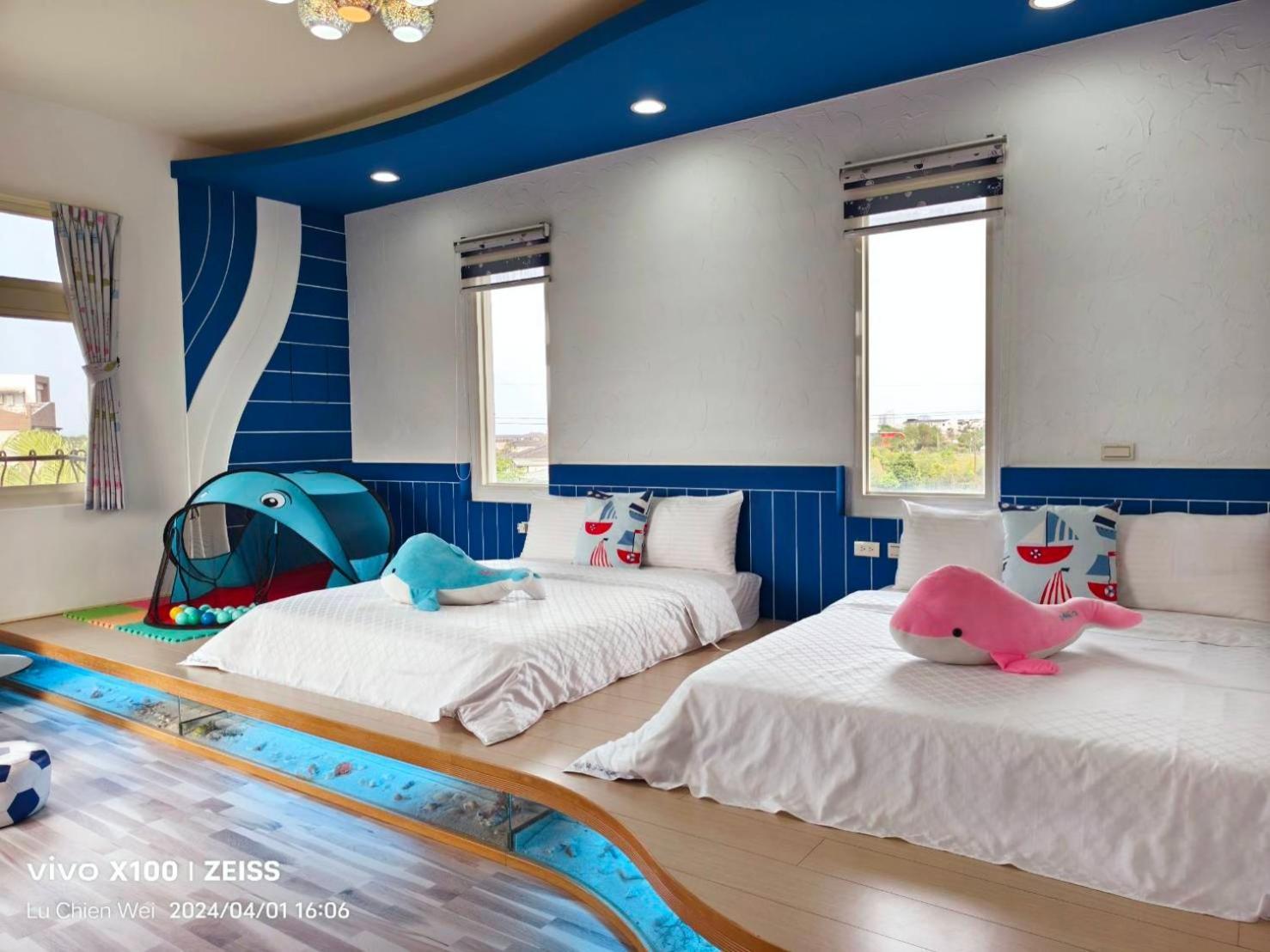 Ferienwohnung Fish House 宜蘭獨棟別墅 戲水池 生態diy 安農溪自行車 Dongshan  Exterior foto
