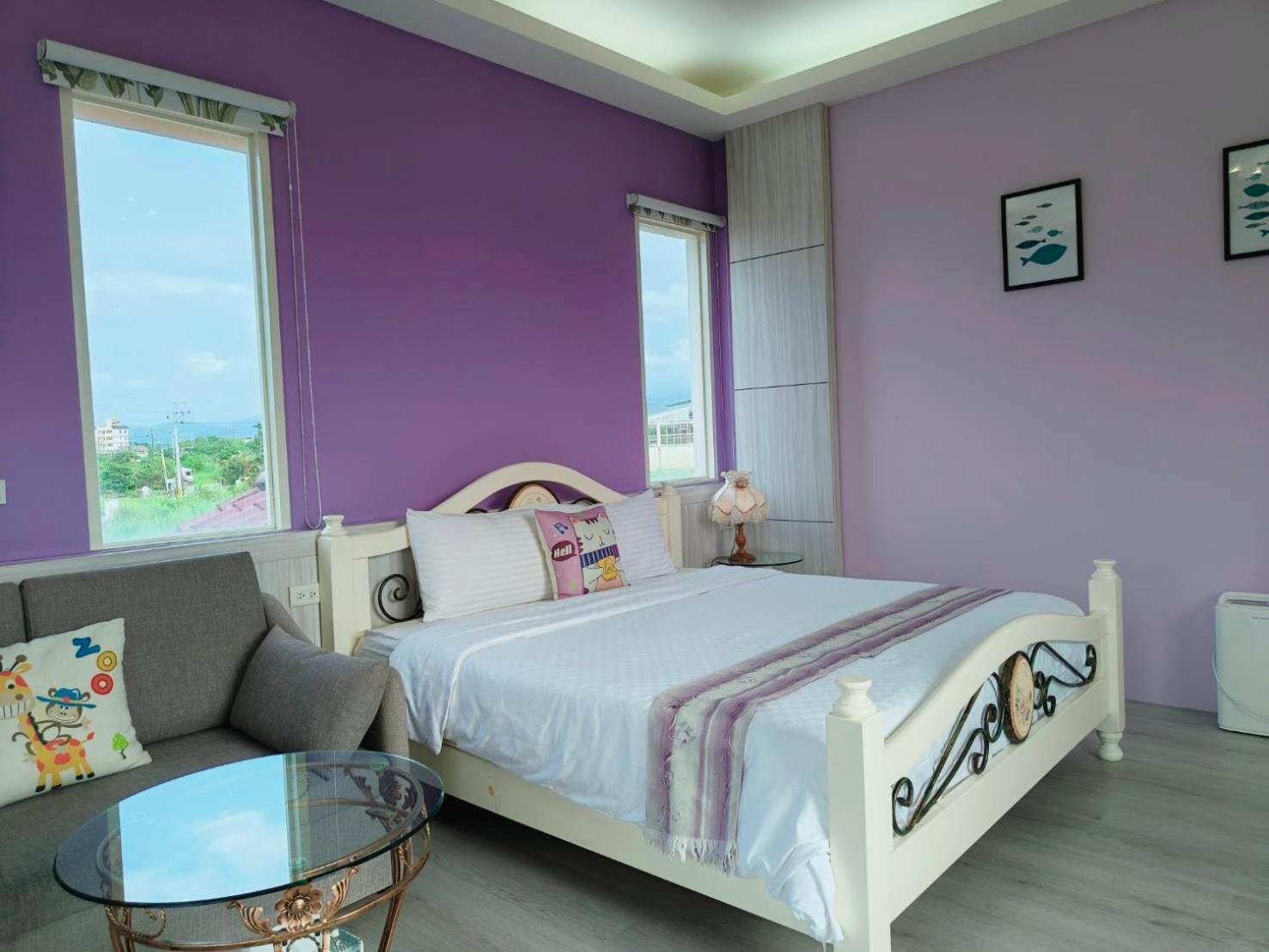 Ferienwohnung Fish House 宜蘭獨棟別墅 戲水池 生態diy 安農溪自行車 Dongshan  Exterior foto
